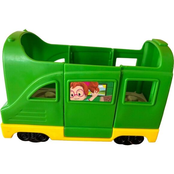 Fisher-Price Other - Fisher Price Incomplete Little People Friendly Passengers Train Green